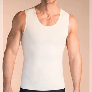 MARENA MENS RECOVERY SLEEVELESS Lot of 2 TANK TOP - STYLE NO. MTT NUDE BLACK lrg